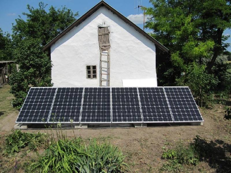 stand-alone solar power plant
