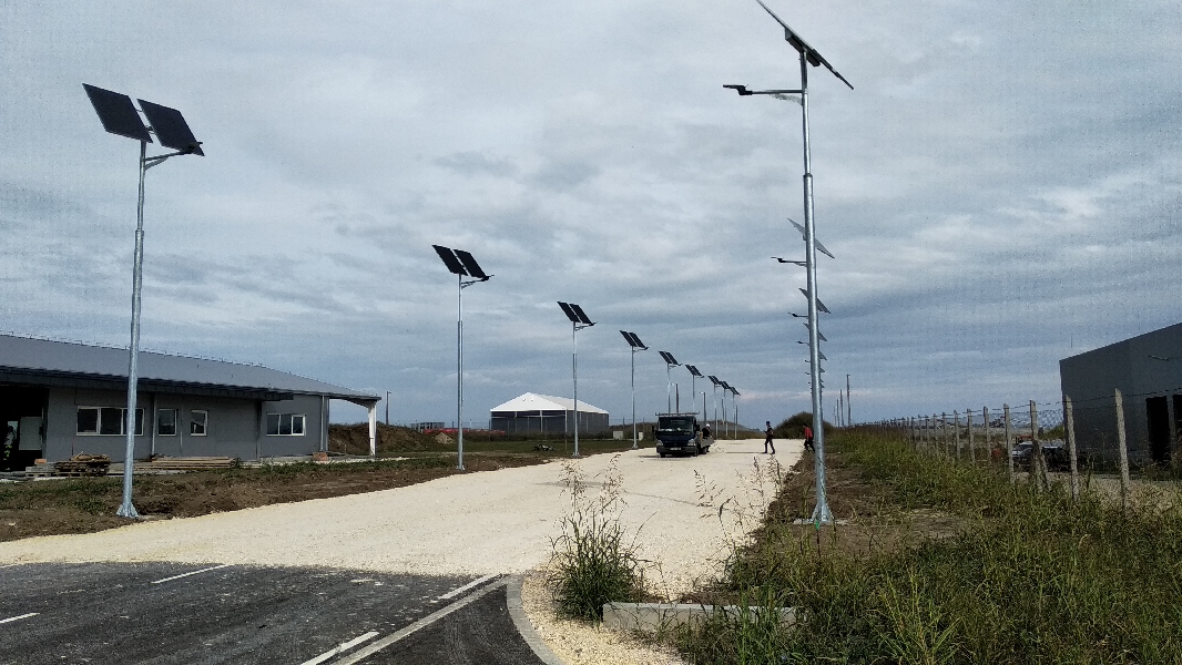Tamási, solar road lighting applied to LoRa WAN network